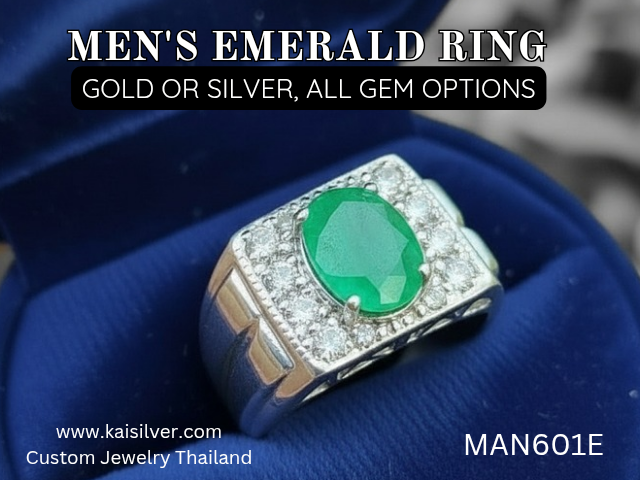 emerald ring for men